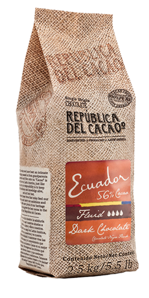Dark Chocolate <br>Ecuador 56% Fluid