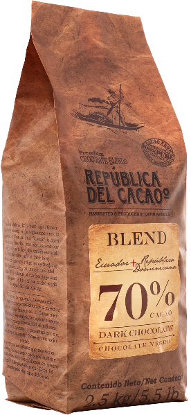 Dark Chocolate Blend Ecuador + República Dominicana 70%